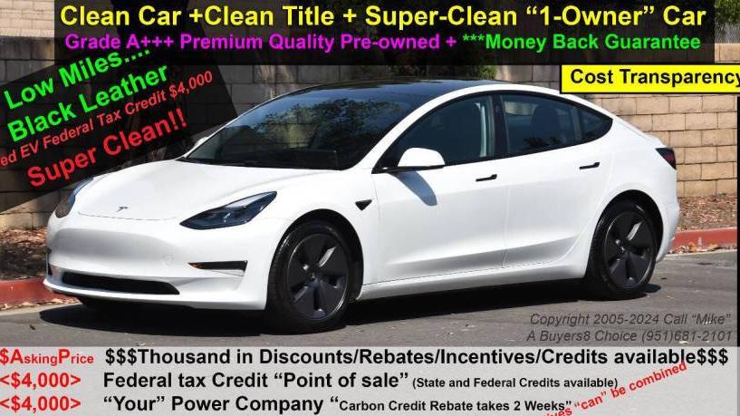 TESLA MODEL 3 2021 5YJ3E1EA7MF095752 image